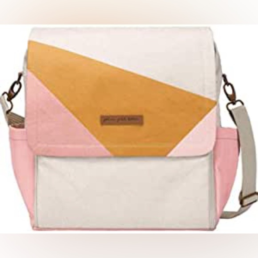 NWT Petunia Pickle Bottom - Birch, Macaron diaper backpack
